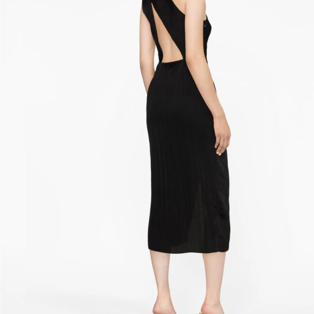 Sandro Black Backless Dress
